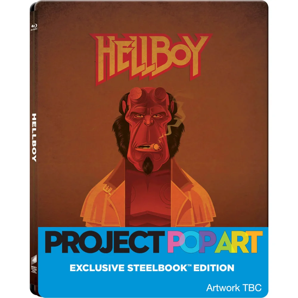 Hellboy (POP ART STEELBOOK) - Zavvi UK Exclusive Limited Edition Steelbook (Limited to 500 Units) Image 1