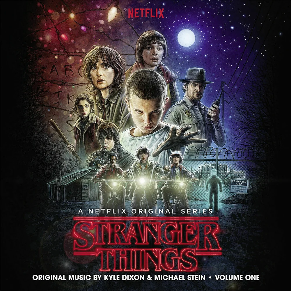 Stranger Things: Volume One (The Netflix Original Series Soundtrack) 2xLP (Blue & Red) Image 1