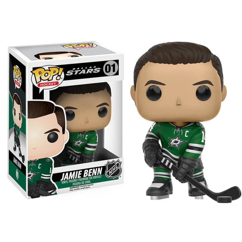 NHL Jamie Benn Pop! Vinyl Figure Image 1