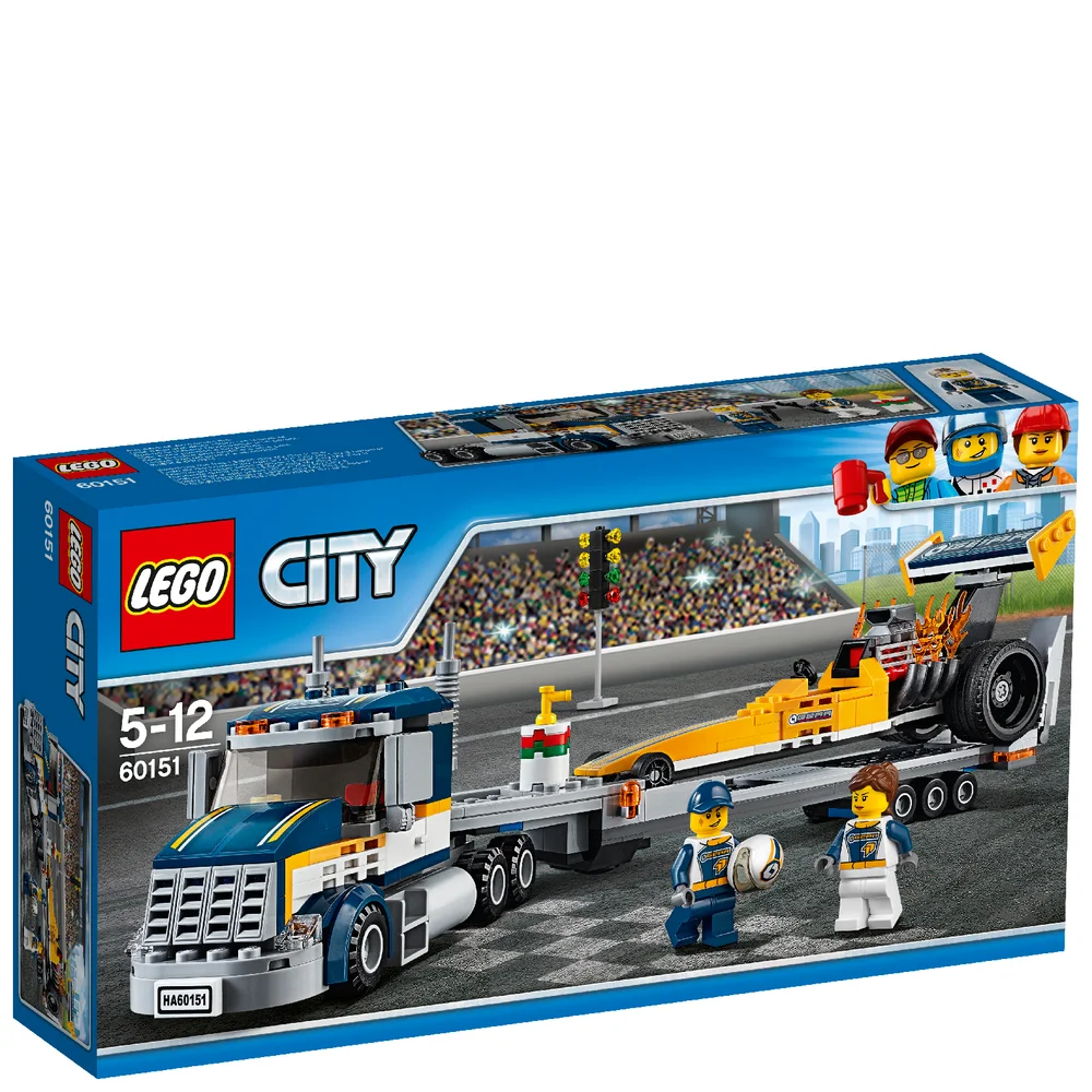 LEGO City: Dragster Transporter (60151) Image 1