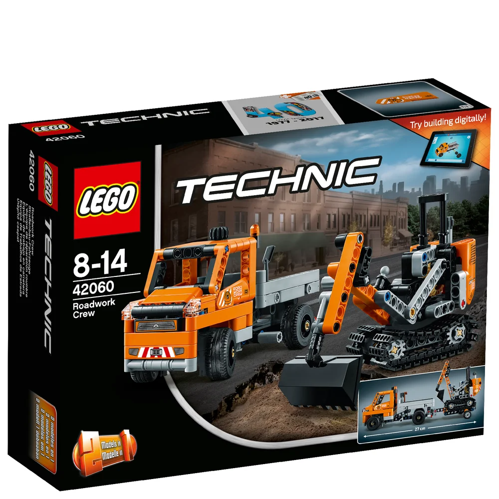 LEGO Technic: Roadwork Crew (42060) Image 1