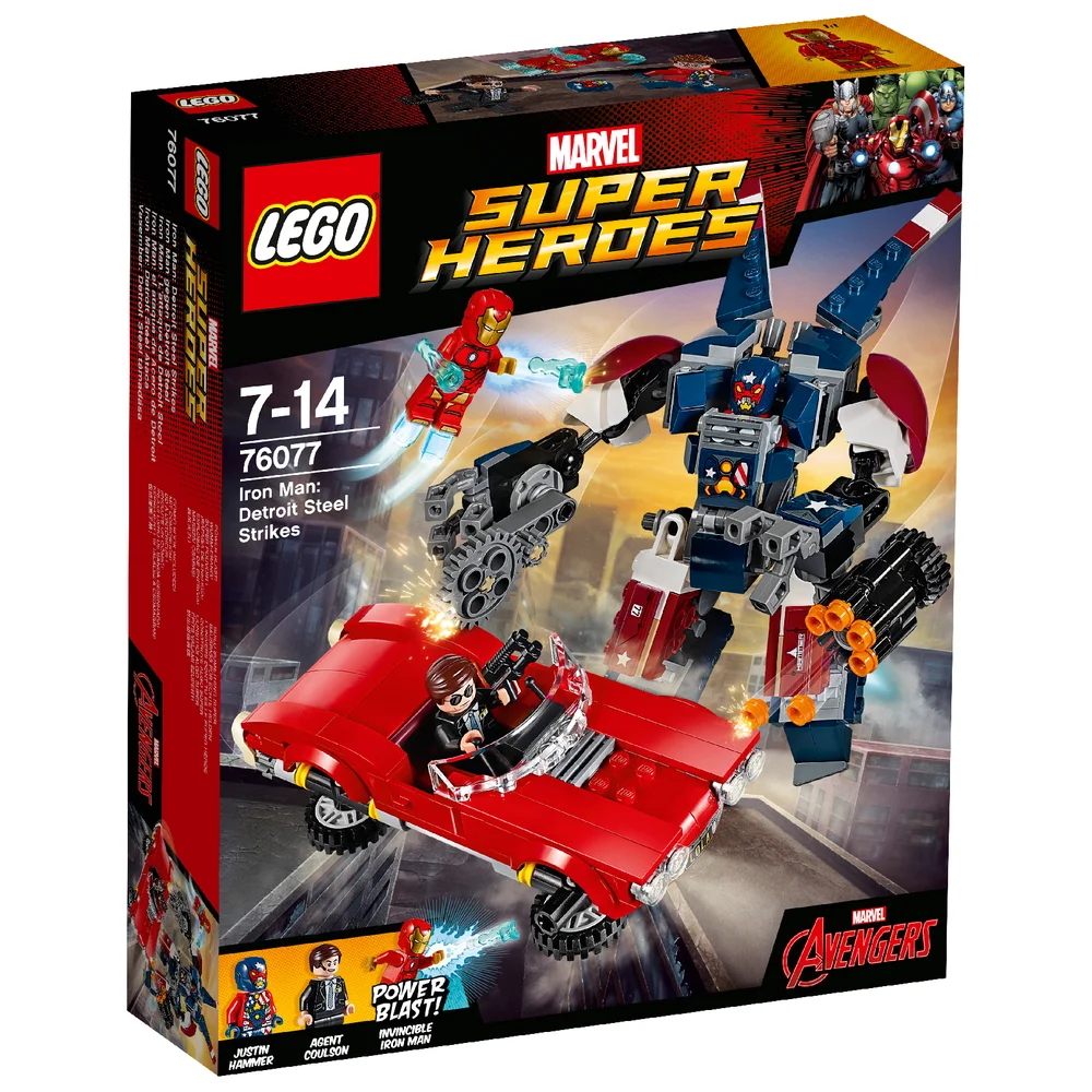 LEGO Marvel Superheroes: Iron Man: Detroit Steel Strikes (76077) Image 1