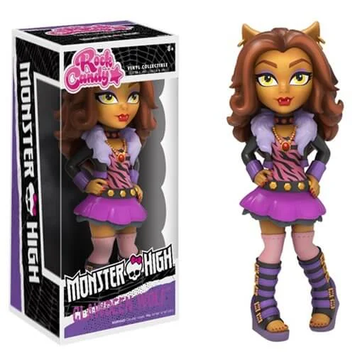 Monster High Clawdeen Wolf Rock Candy Vinyl Figure Image 1