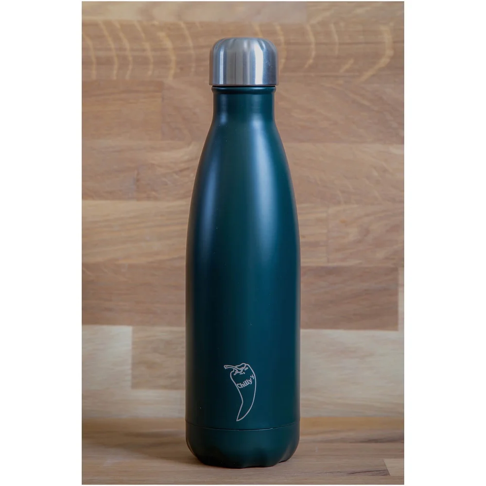 Chilly's Bottles 500ml - Matte Green Image 1