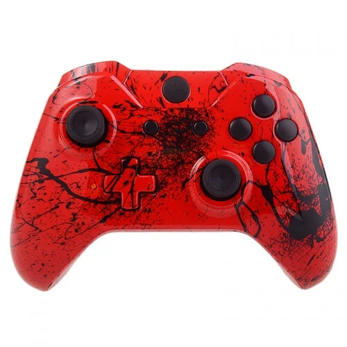 Xbox One Custom Controller - Red Splatter Image 1