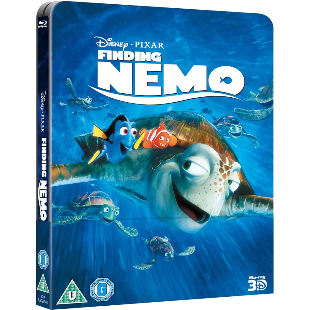 Finding Nemo 3D (Includes 2D Version) - Zavvi UK Exclusive Lenticular Edition Steelbook Image 1