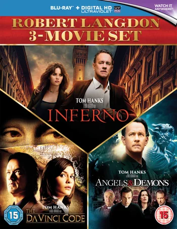 Inferno, Angels & Demons & The Da Vinci Code Boxset