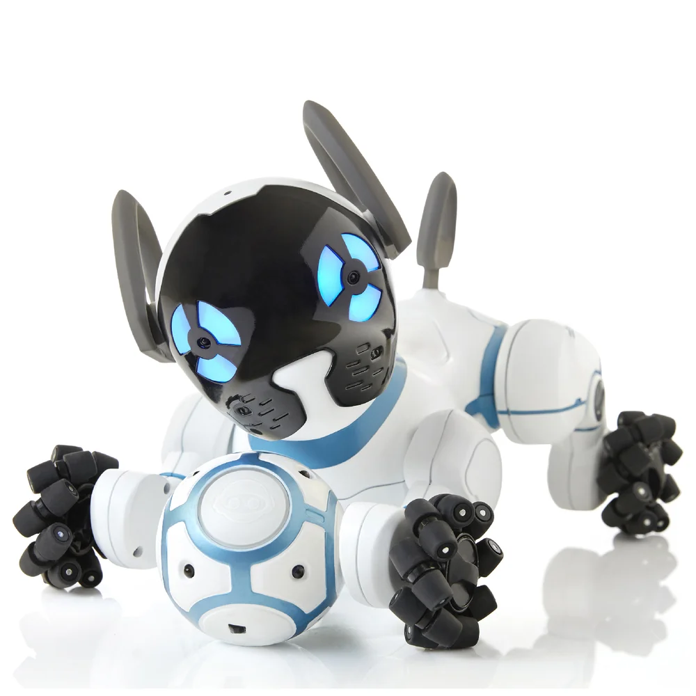 WowWee CHiP Robotic Dog - White/Blue Image 1