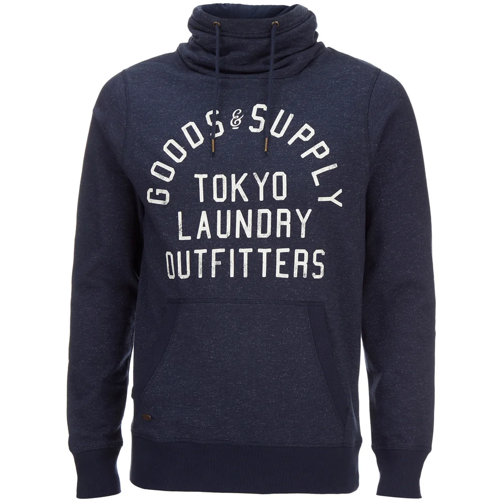 Tokyo Laundry Men's Franklin Valley Hoody - Dark Navy - S - Blue Image 1