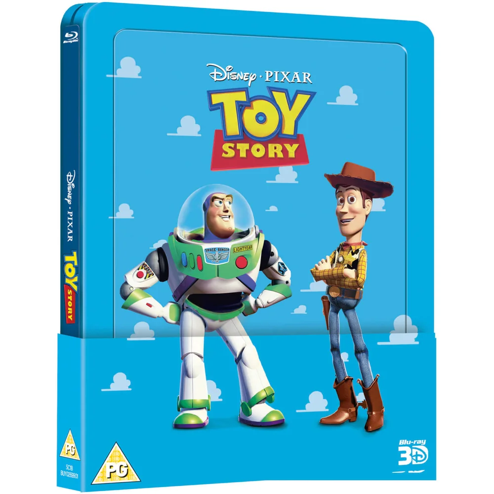 Toy Story 1 3D (Includes 2D Version) - Zavvi UK Exclusive Lenticular Edition Steelbook Image 1