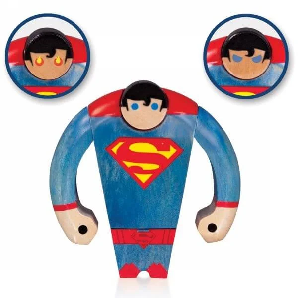 DC Comics Superman Wood Figure Image 1