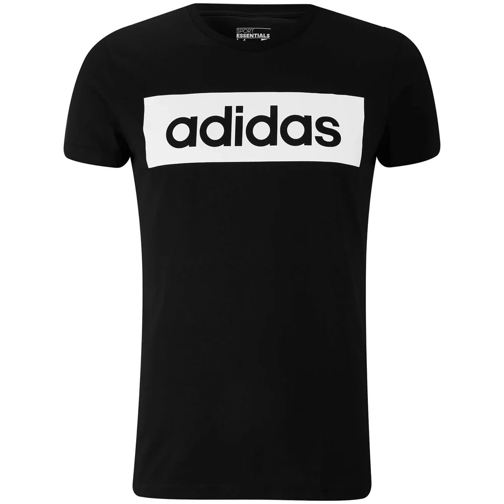 adidas Men's Sports Essential T-Shirt - Black - M - Black Image 1