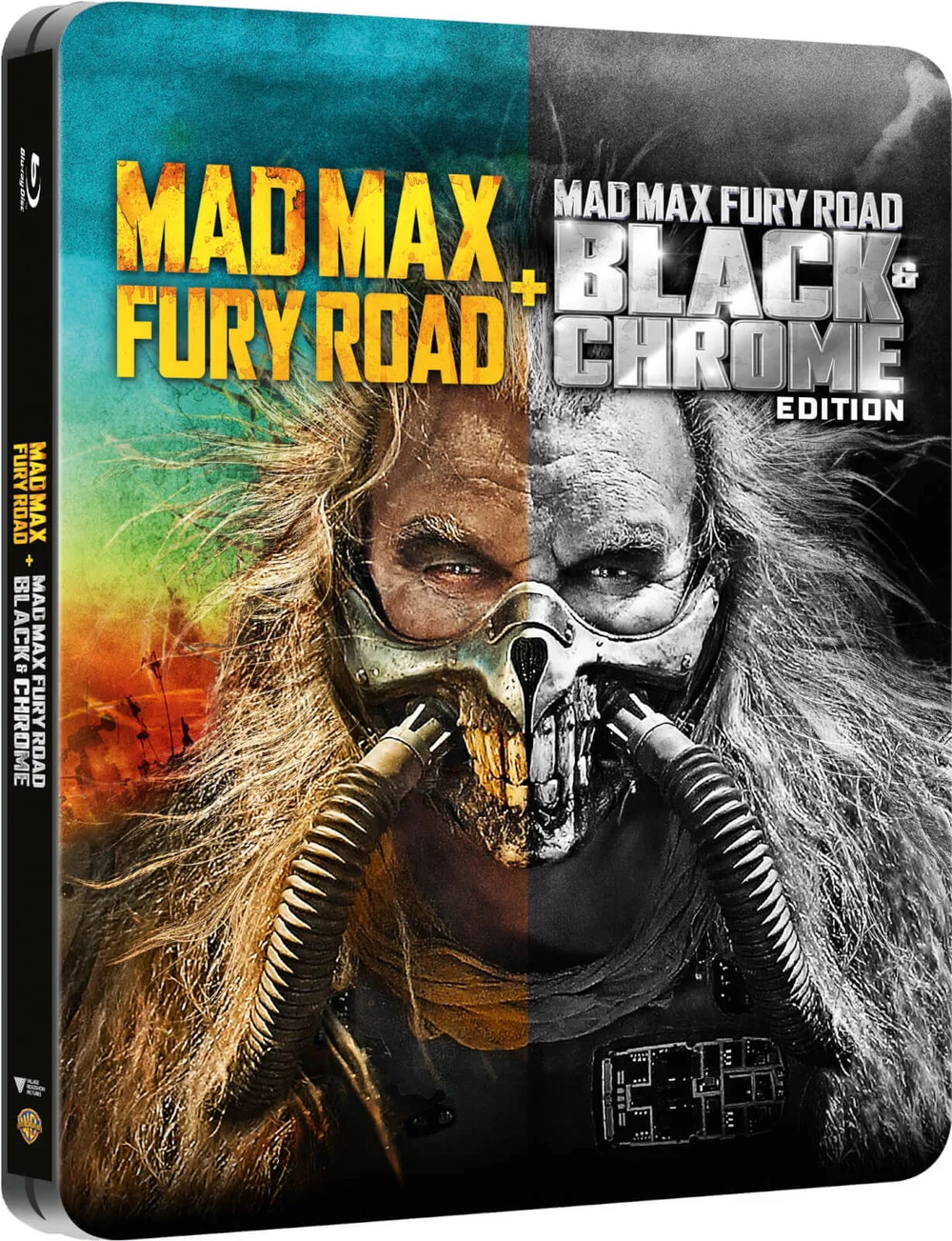 Mad Max: Fury Road Black & Chrome Edition - Zavvi UK Exclusive Steelbook (Includes Colour Theatrical Cut) Image 1