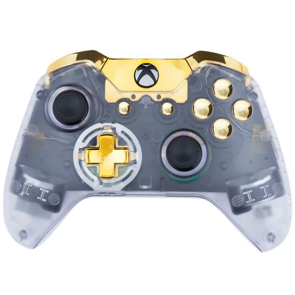Custom Controllers Xbox One Controller - Transparent: Gold Edition Image 1