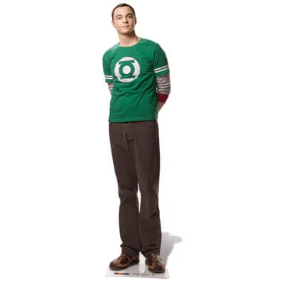 The Big Bang Theory Dr. Sheldon Cooper Life Size Cut Out Image 1
