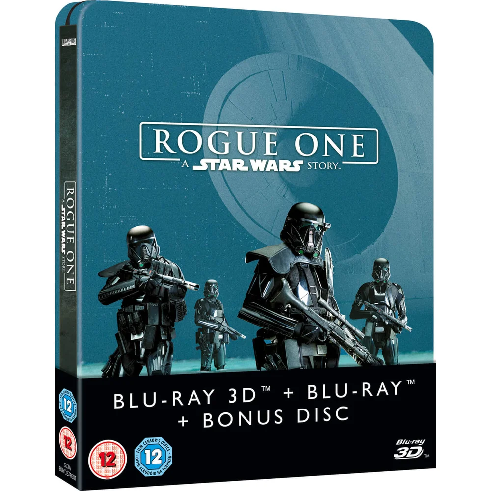 Rogue One: A Star Wars Story 3D (Includes 2D Version) Zavvi UK Exclusive Limited Edition Steelbook Image 1