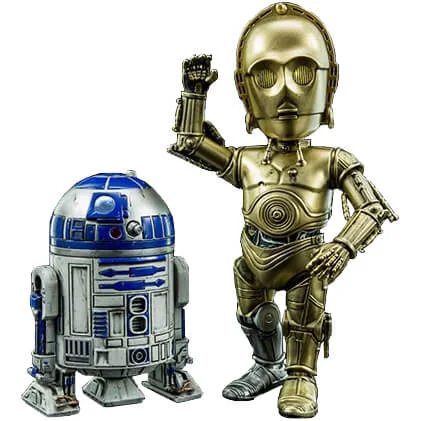 Star Wars Hybrid Metal Figures 2-Pack R2D2 & C-3PO Image 1