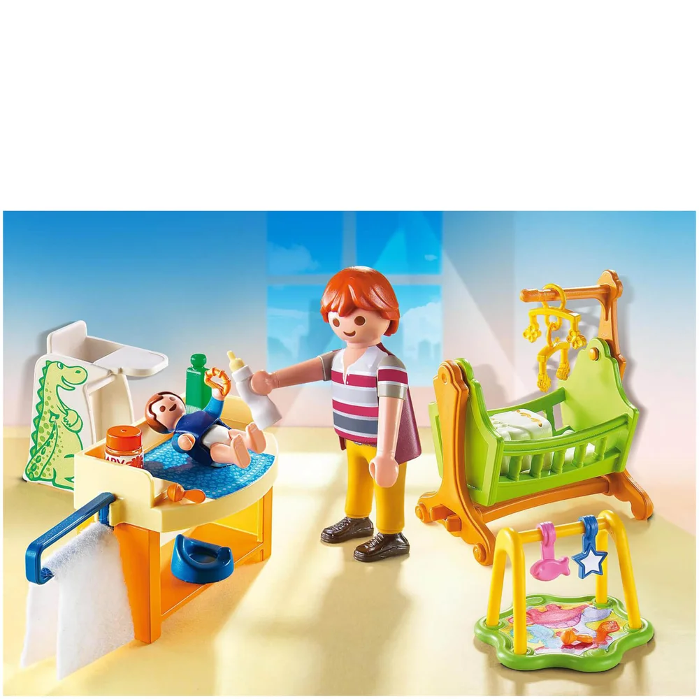 Playmobil Baby Room with Cradle (5304) Image 1