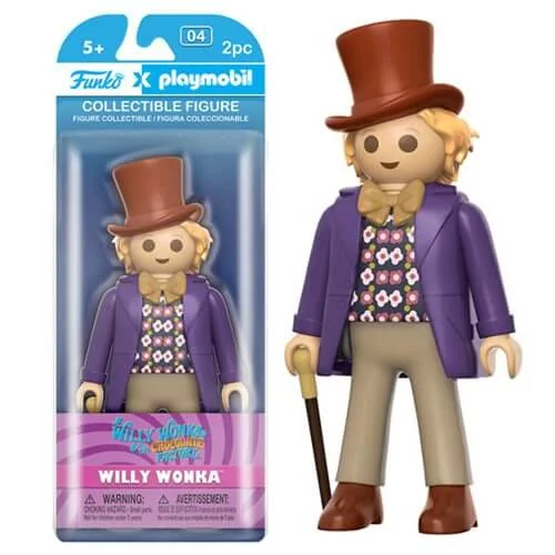 Funko x Playmobil: Willy Wonka - Willy Wonka Action Figure Image 1