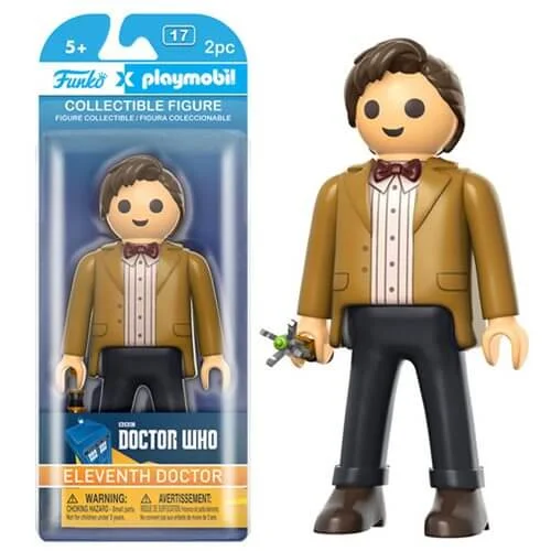 Funko x Playmobil: Doctor Who - 11th Doctor Action Figure Image 1