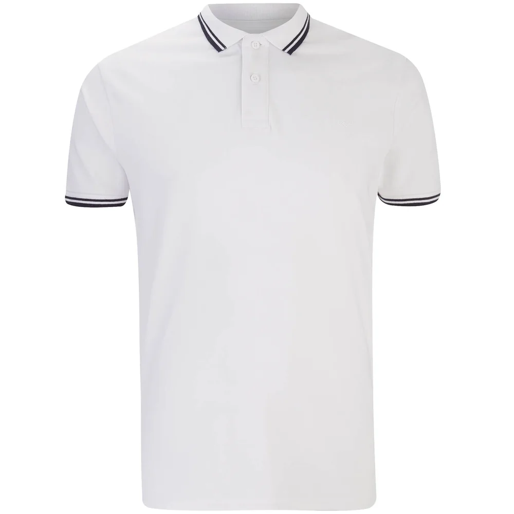 Threadbare Men's Gilroy Polo Shirt - White - S - White Image 1
