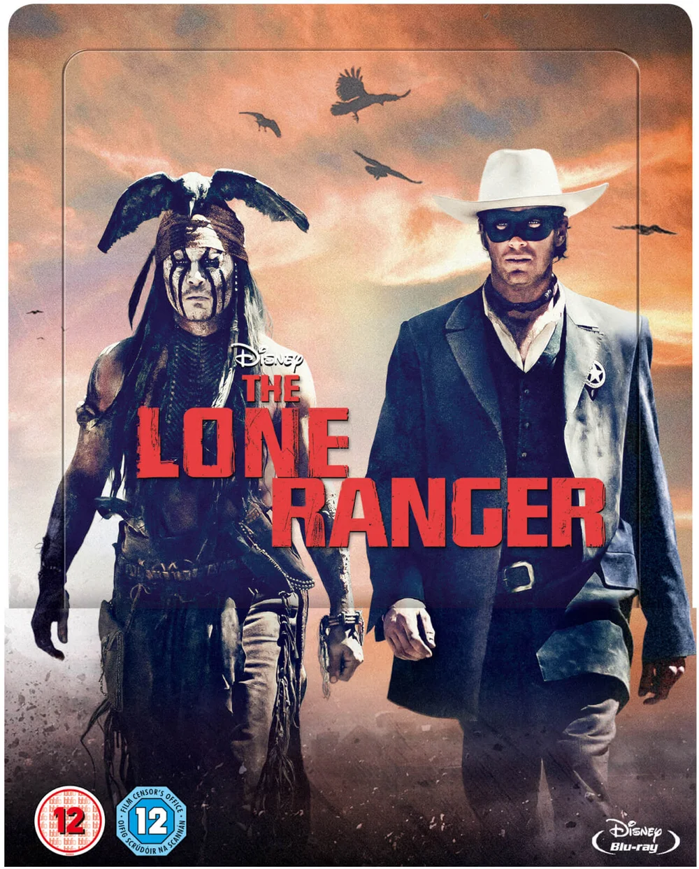 The Lone Ranger - Zavvi UK Exclusive Lenticular Edition Steelbook Image 1