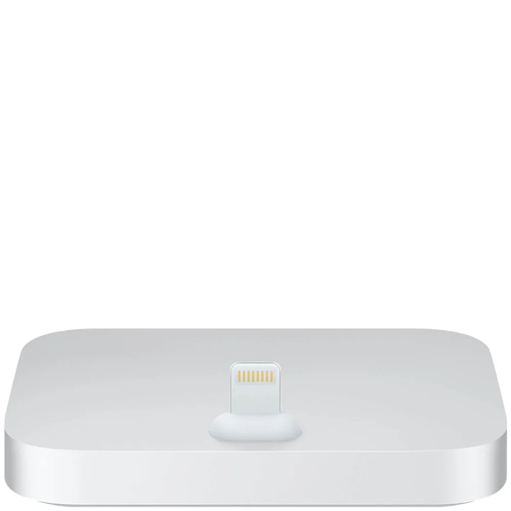 Apple iPhone Lightning Dock - Silver Image 1