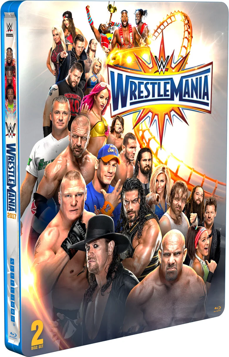 WWE: Wrestlemania 33 - Limited Edition Steelbook Image 1