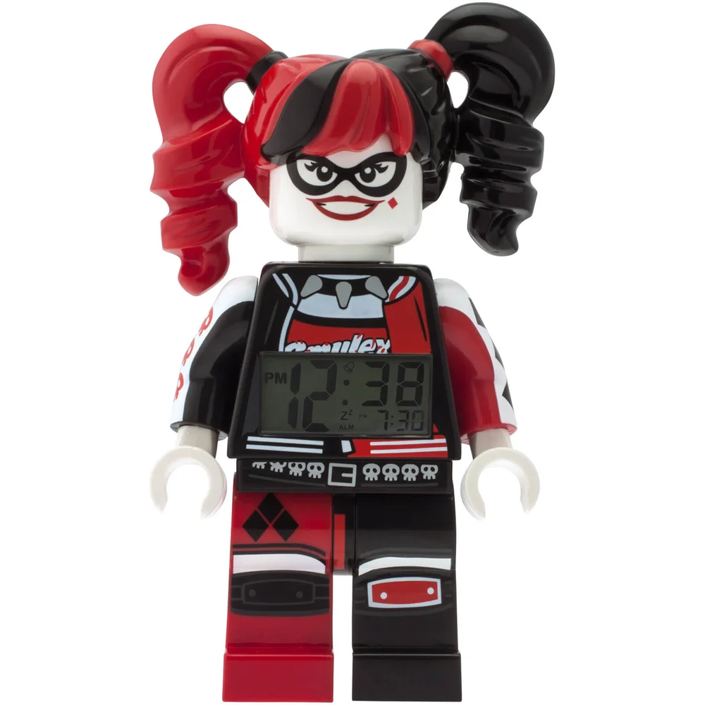 LEGO Batman Movie: Harley Quin Minifigure Clock Image 1