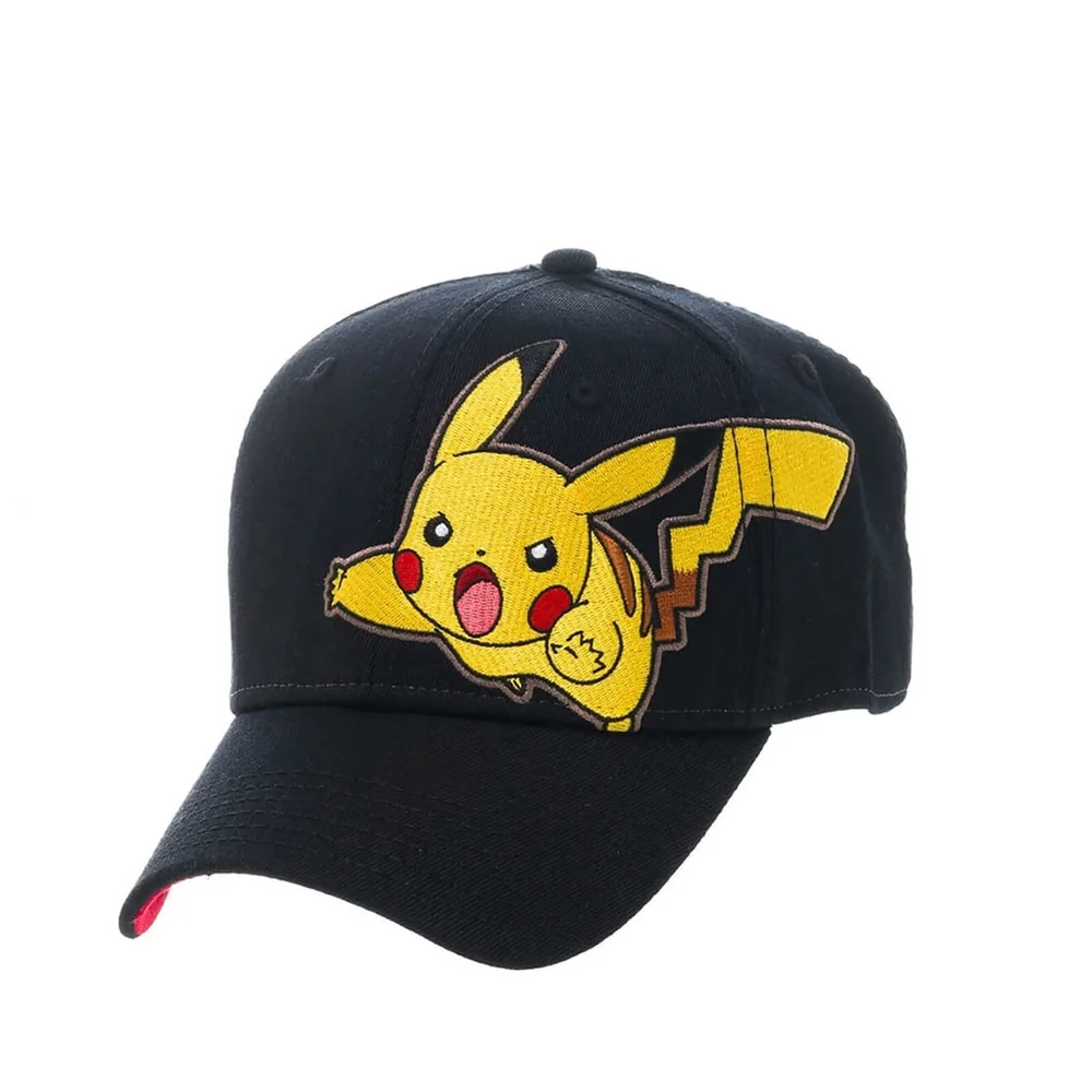Pokémon Pikachu Adjustable Cap - Black/Yellow Image 1