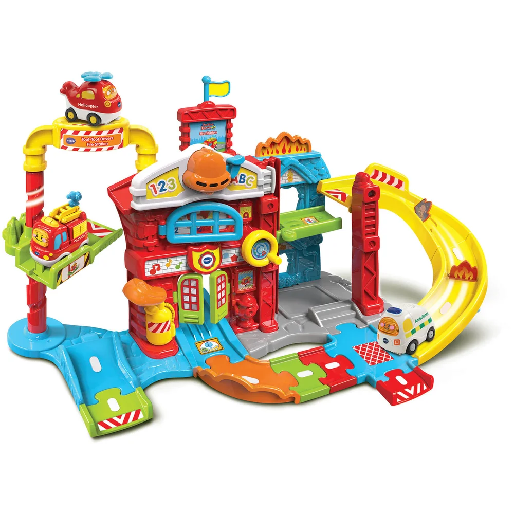 Vtech Toot-Toot Drivers Fire Station Image 1