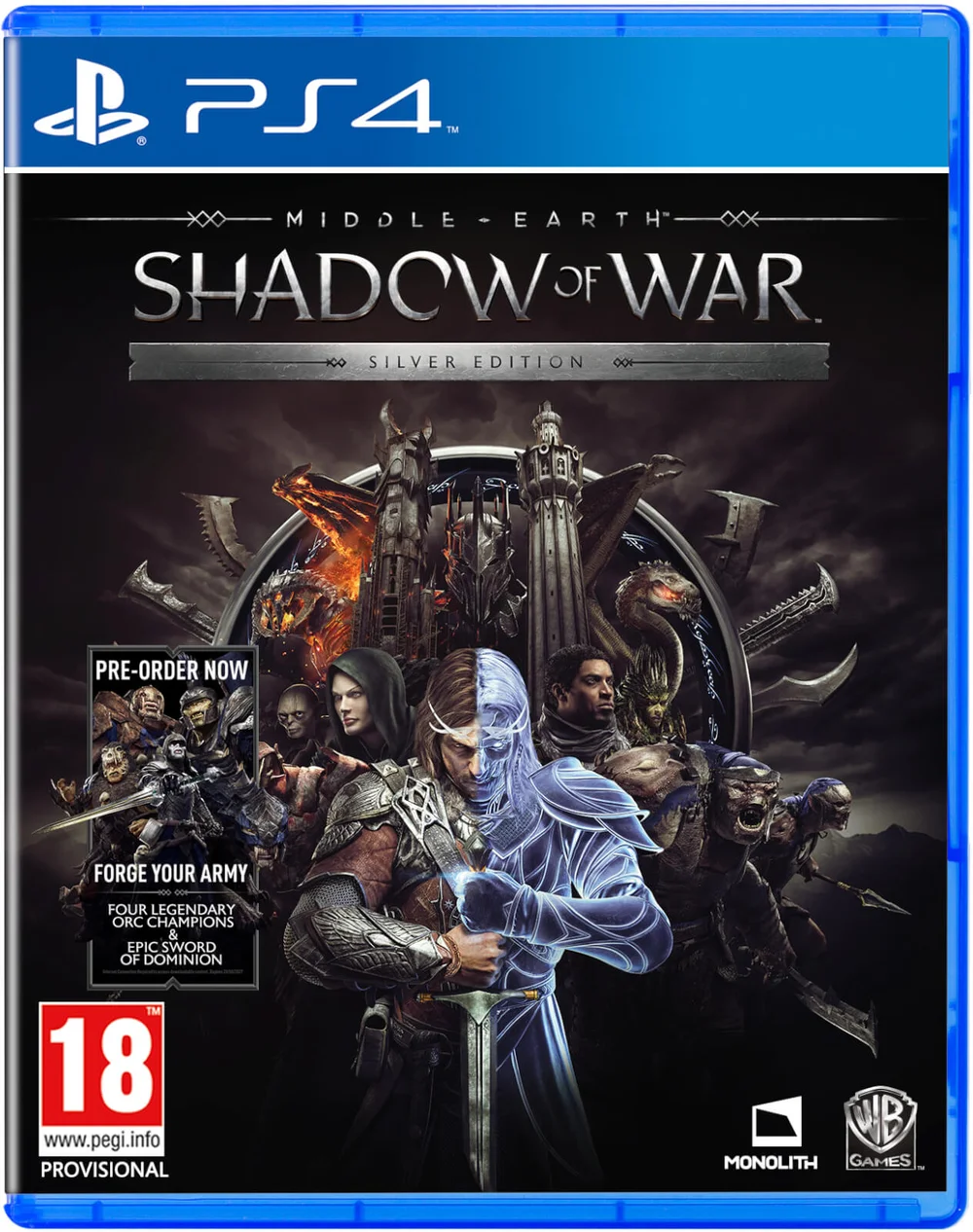 Middle-Earth: Shadow of War Silver Edition Image 1