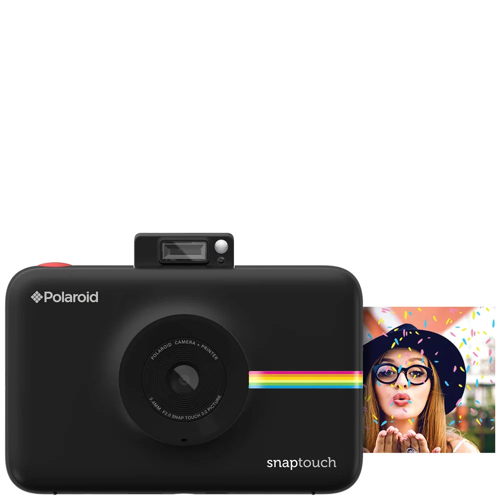 Polaroid Snap Touch Instant Digital Camera with LCD Touch Display - Black Image 1