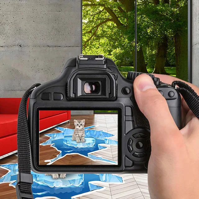 Pet Scenes Floor Sticker