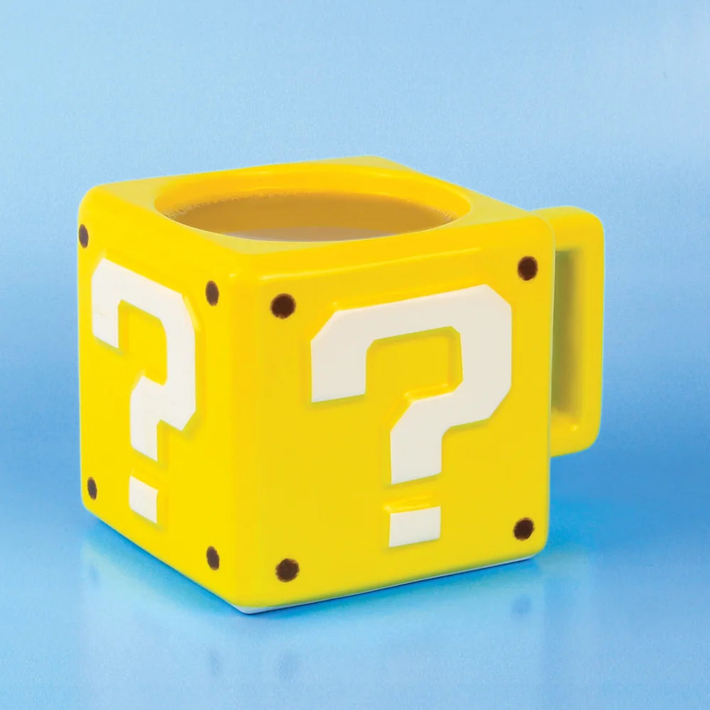 Nintendo Super Mario Question Block Mug - Yellow Image 1