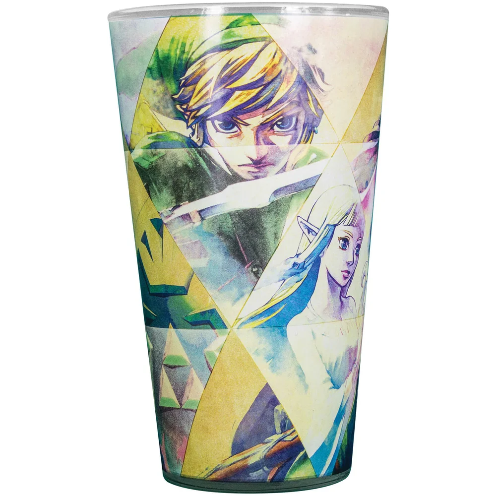 The Legend of Zelda Hyrule Colour Changing Glass - Multi Image 1