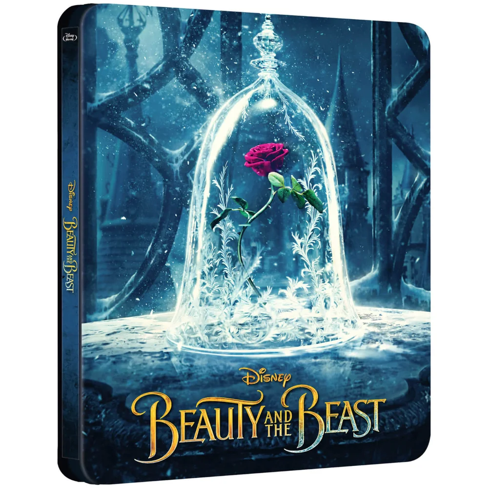 Beauty & The Beast 3D (Includes 2D Version) - Zavvi UK Exclusive Limited Edition Steelbook Image 1
