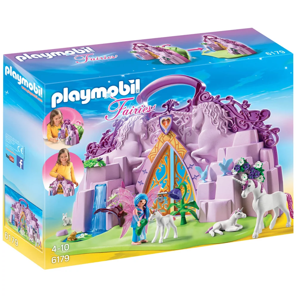 Playmobil Take Along Fairy Unicorn Garden (6179) Image 1