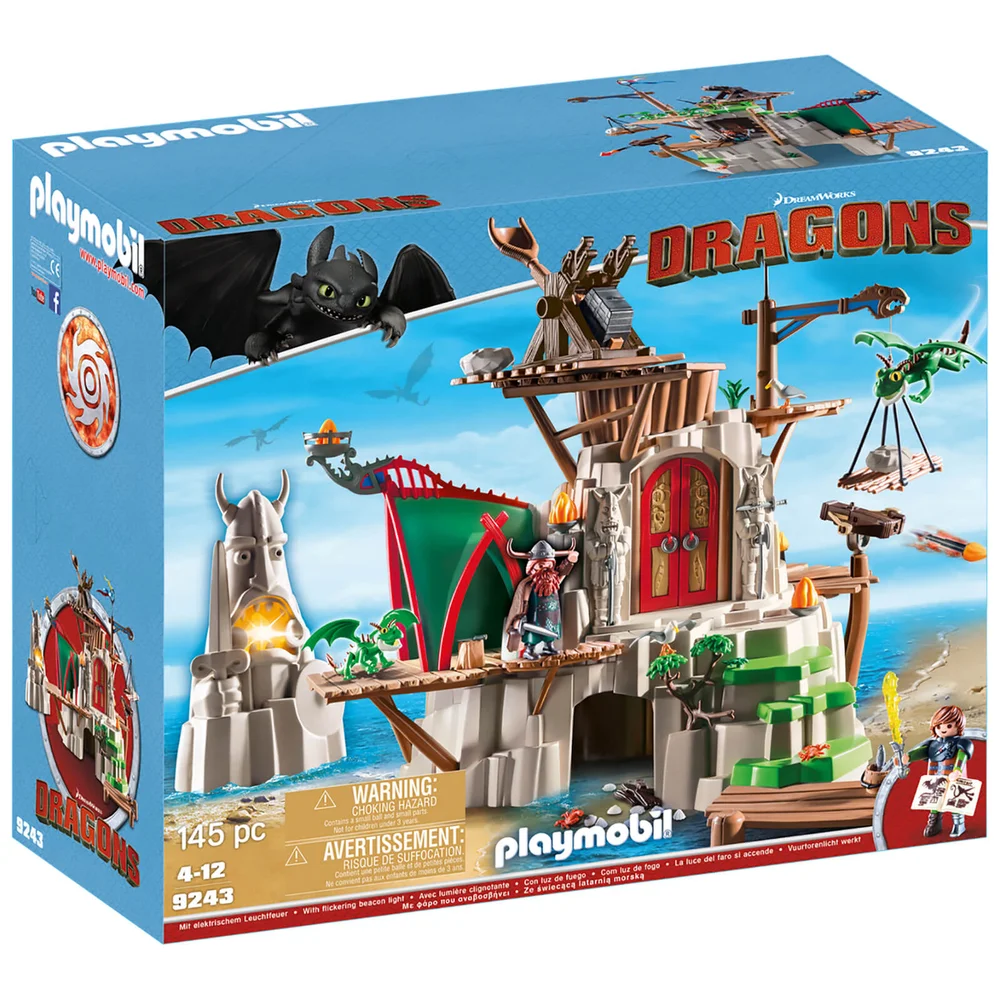 Playmobil How to Train Your Dragon: Dragon-Rider Fortress (9243) Image 1
