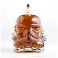 Original Stormtrooper Decanter (750ML) - Clear, based on the Stormtrooper Helmet design - undefined undefined