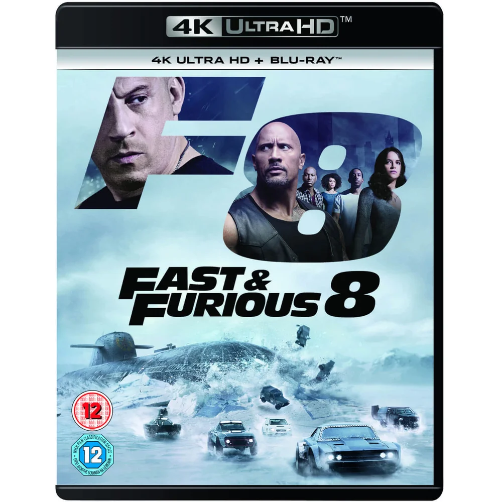 Fast & Furious 8 - 4K Ultra HD (Includes 2D Version) Image 1