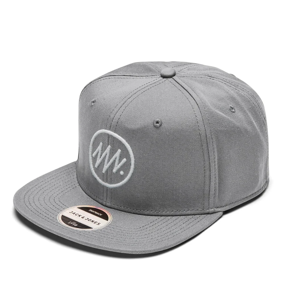 Jack & Jones Core Men's Circle Snapback Cap - Monument Image 1