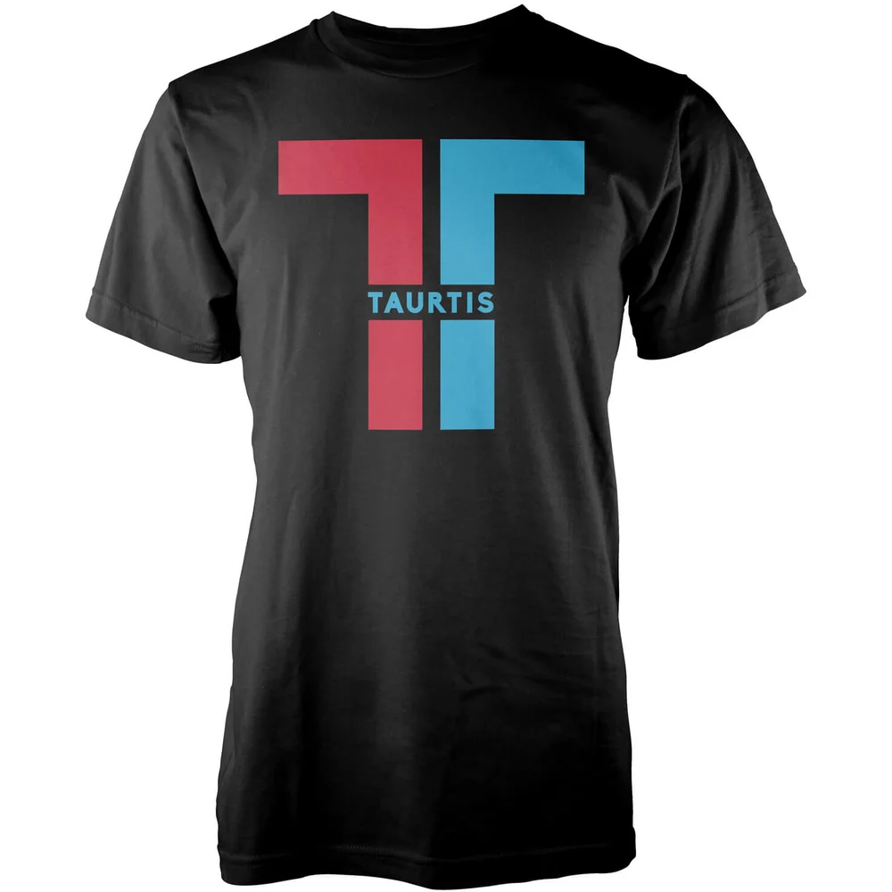 Taurtis Split Logo Insignia Men's T-Shirt - S - Black Image 1