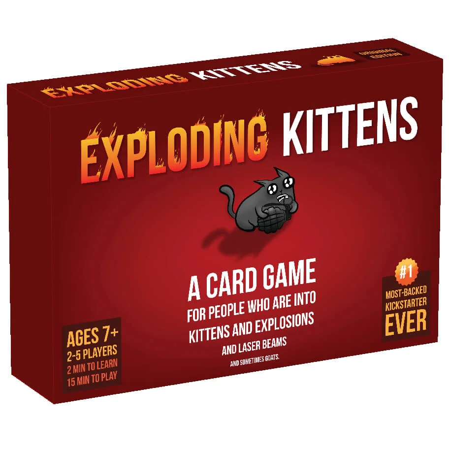 Exploding Kittens Card Game Original Edition Image 1