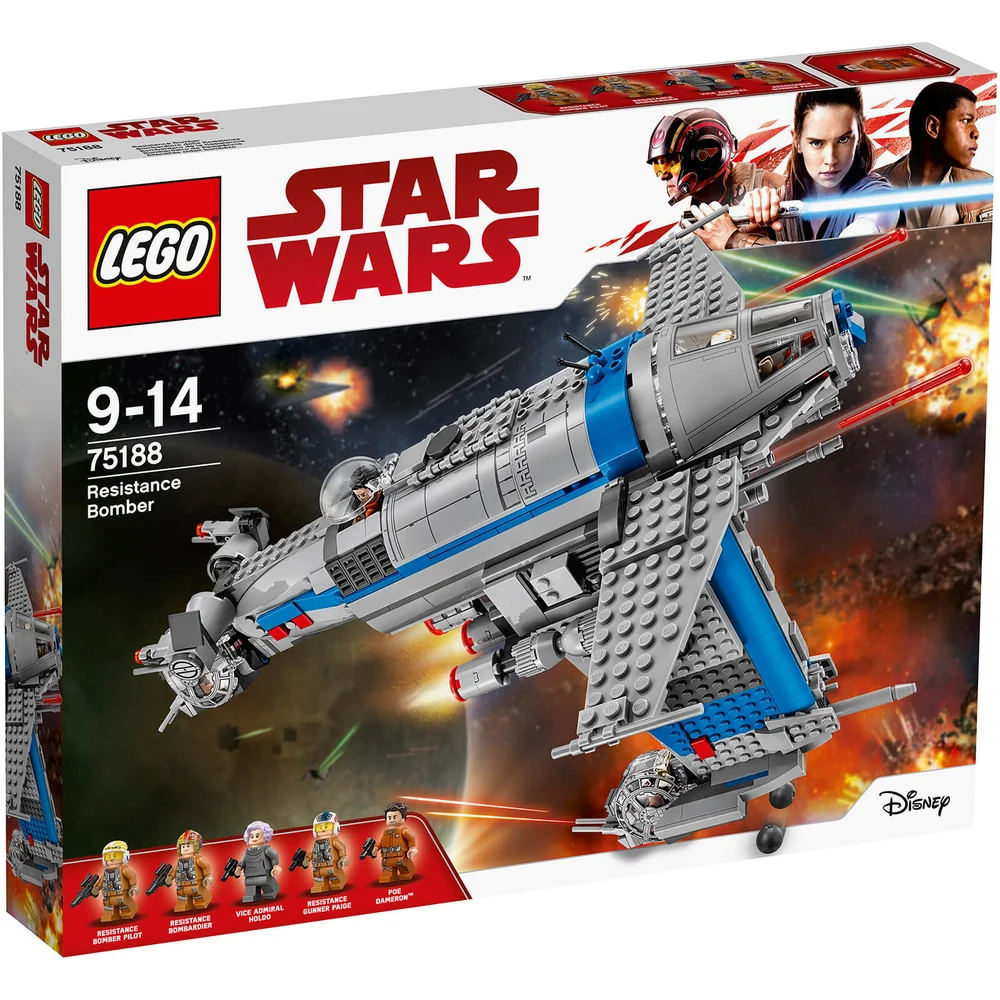 LEGO Star Wars Episode VIII: Resistance Bomber (75188) Image 1