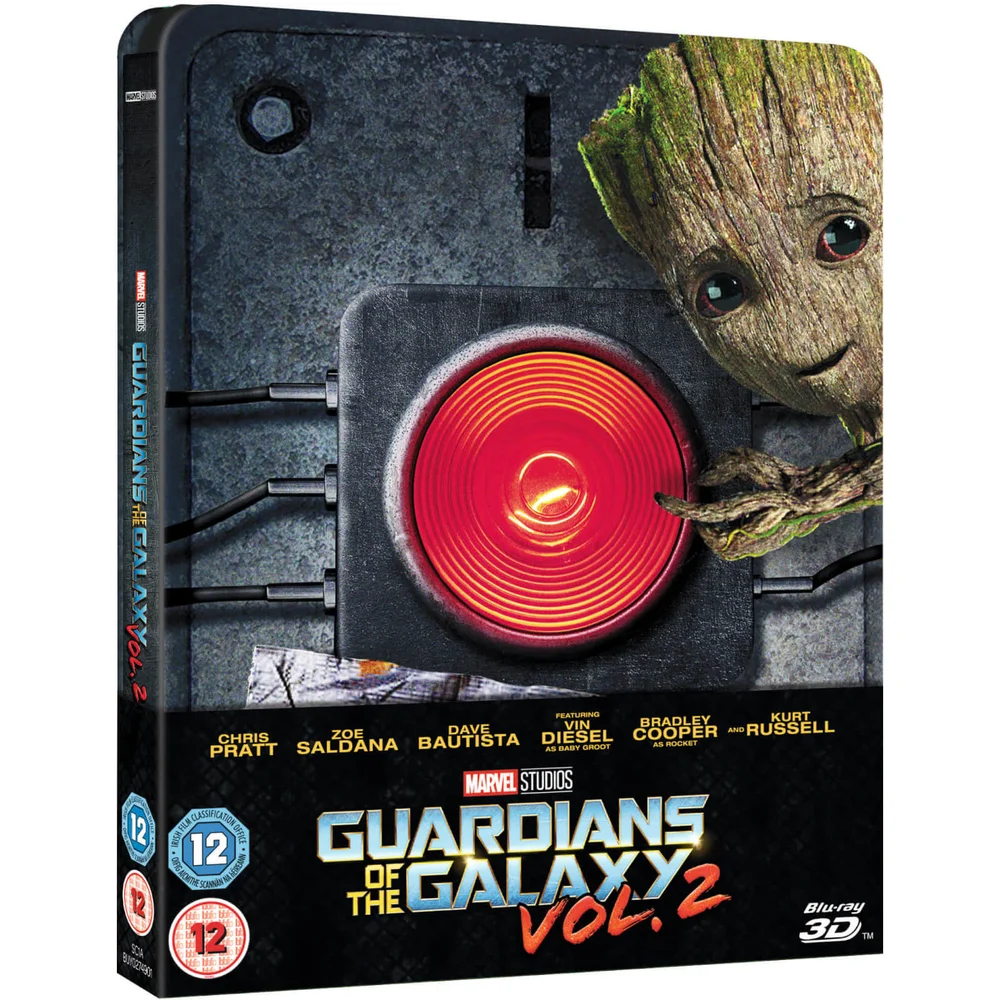Guardians of the Galaxy Vol. 2 3D (Includes 2D Version) - Zavvi UK Exclusive Limited Edition Steelbook Image 1