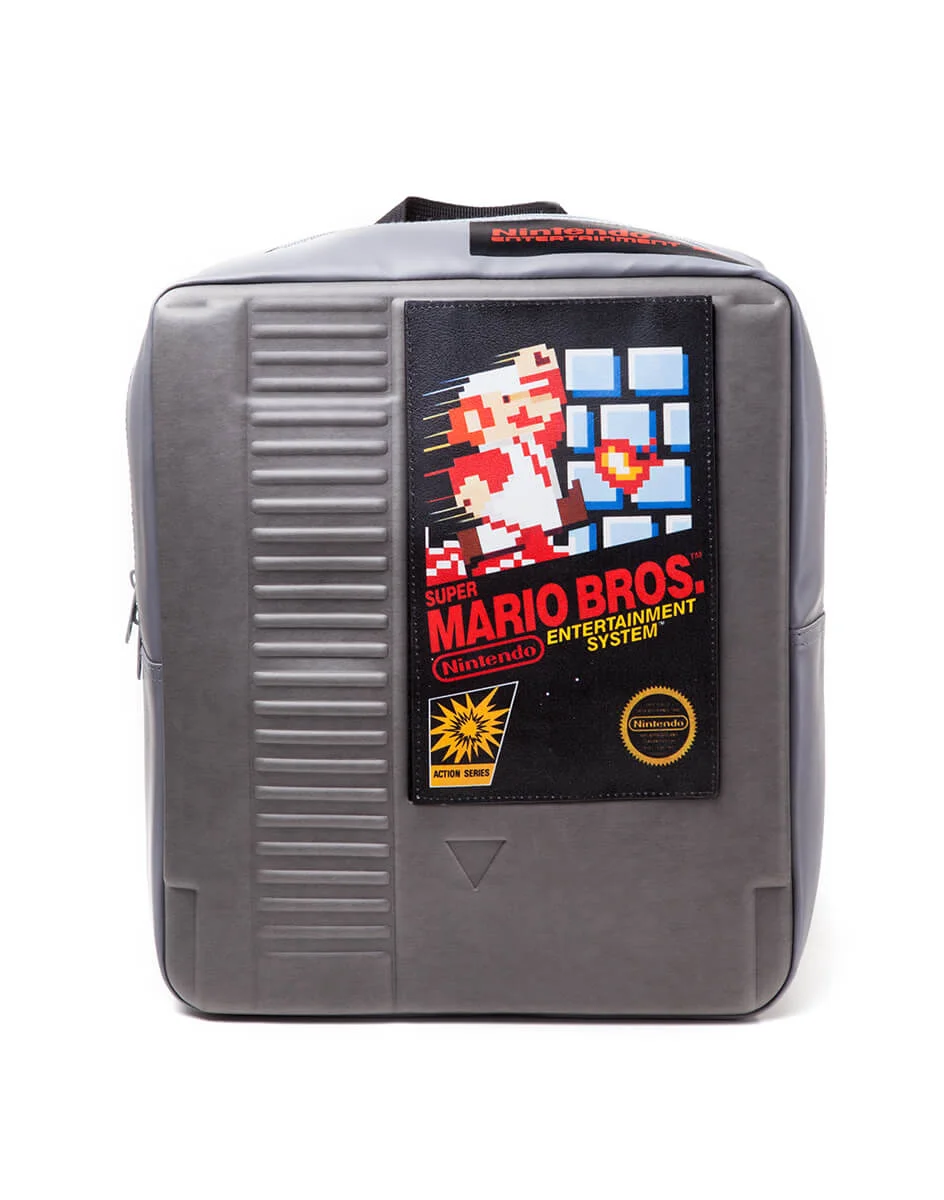 Nintendo - NES Cartridge 3D Shaped Backpack Image 1