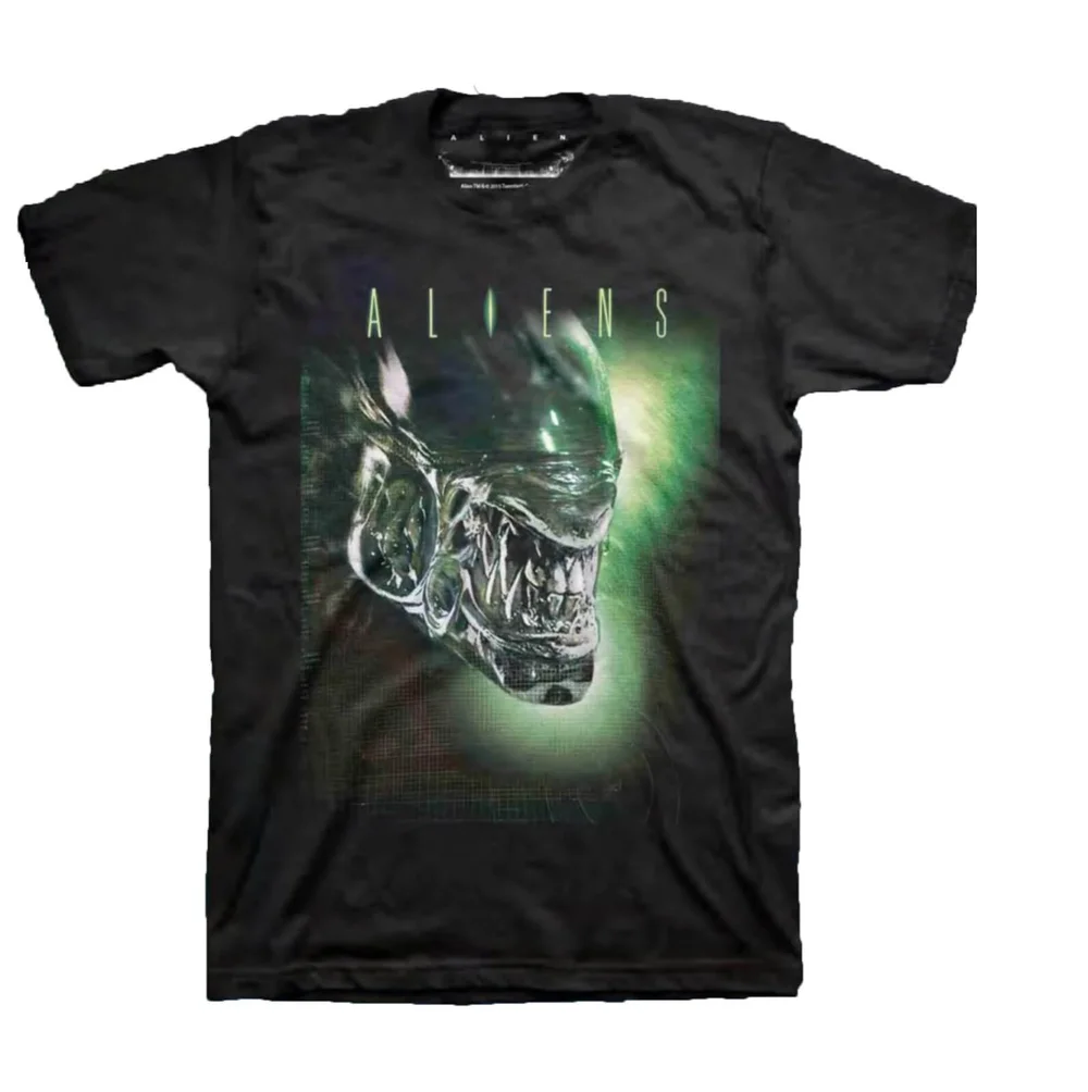 Aliens Xenomorph Men's Black T-Shirt - S - Black Image 1