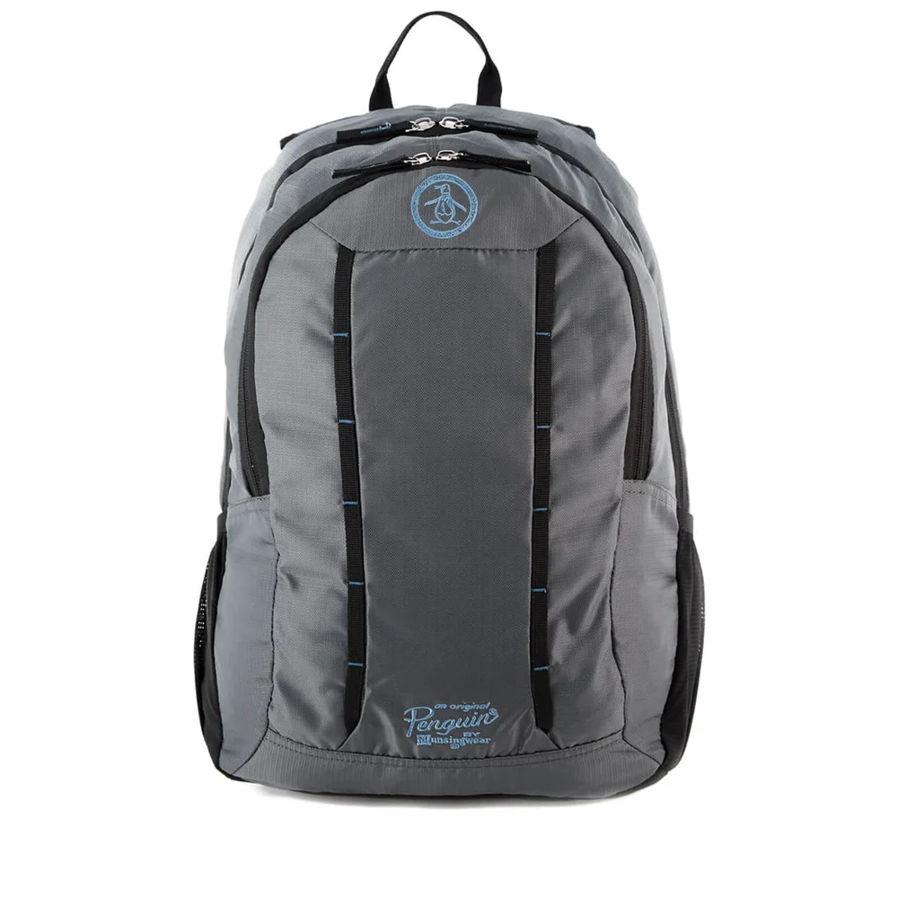 Original Penguin Men's Travel Backpack - Grey/Charcoal Image 1