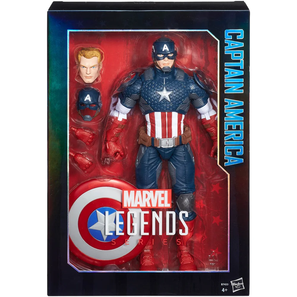 Marvel Legends Avengers: Captain America 12 Inch Action Figure Image 1